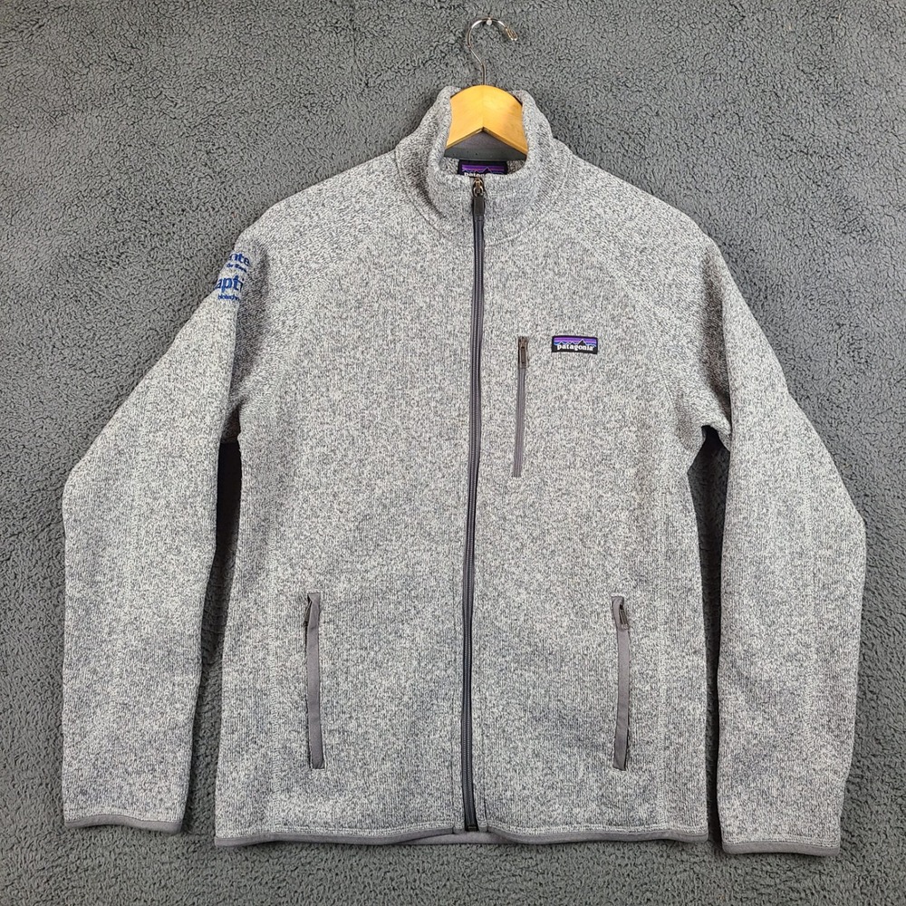 Patagonia Better Sweater Full Zip Jacket Grey Heather Mens Small 25527 SP19